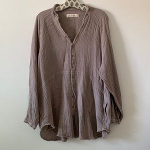 Free People Summer Daydream Buttondown - XS